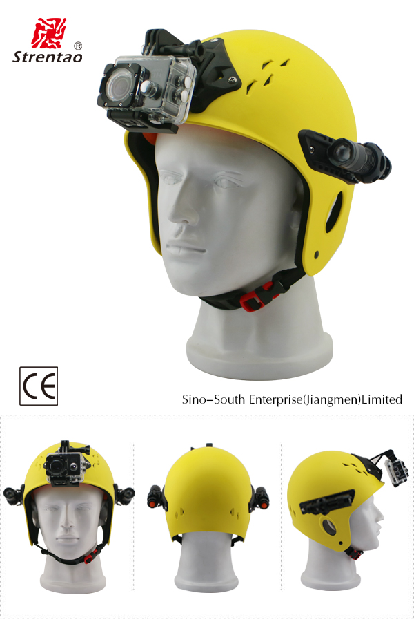 CE Approved,High Grade Helmets Price for Kite Surfing Rafting Helmet Abs Shell Eps Material Helmet With Light